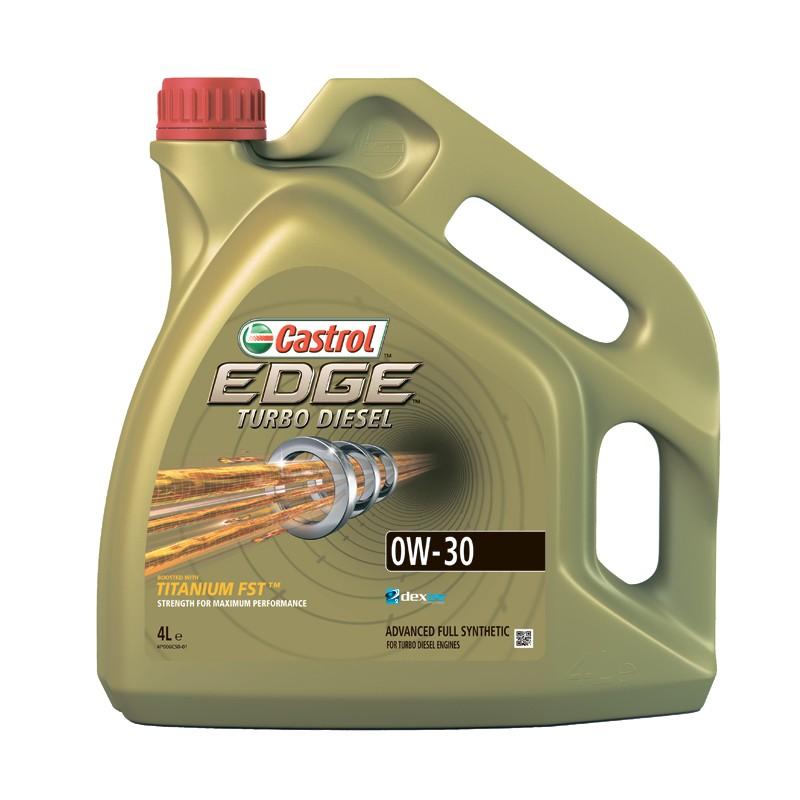 Моторное масло Castrol EDGE Turbo Diesel 0W30 | Канистра 4 л | 1534A3 | 157E5C